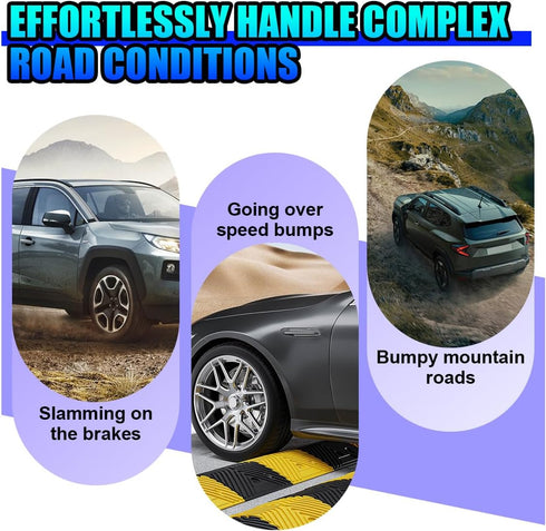 KPFILEH 360 Magnetic Car Dashboard Phone Holder, Adjustable Automotive Cellphone Mount, Universal Stable Anti-Slip