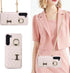 Samsung Galaxy S23 5G Wallet Case with Screen Protector, Ring Stand, Card Holder, Lanyard - Beige for Men & Women.