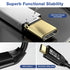 20Gbps USB C 3.2 Gen 2 Cable, Type C 4K@60Hz UHD Video 5A/240W PD3.1 Fast Charge w/E-Marker Compatible with Thunderbolt 3/4 for Phone 15Pro MacBook Pixel Dell Monitor (3M)