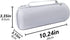 co2CREA Hard Travel Case for JBL Flip 6 FLIP 5 Portable Bluetooth Speaker (White Case) Waterproof Replacement