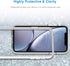 JETech iPhone XR Case, Non-Yellowing Shockproof Phone Bumper Cover, Anti-Scratch Clear Back