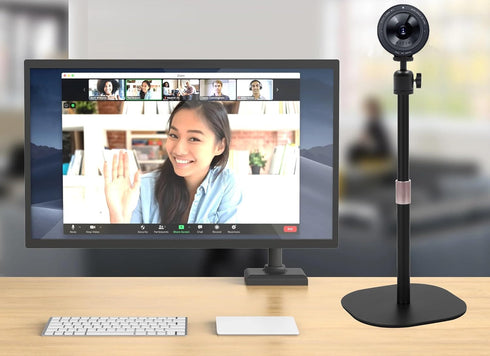 AceTaken 18-inch 4K,Kiyo 1080p Heavy-Duty Webcam Stand, Desktop Webcam Tripod Holder Compatible with Razer Kiyo Pro