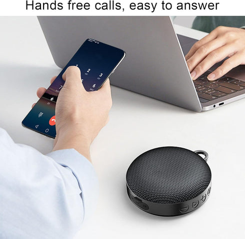 Portable Bluetooth Speaker, 8W IP67 Waterproof Wireless Bike Speaker with 4000mAh Battery for Outdoor Riding