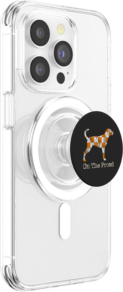 PopSockets PopGrip for MagSafe - Tennessee Hound On The Prowl Vol Dog Knoxville Fan Game Gift