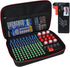 Battery Organizer Storage Box with Tester, Battery Vault Case Fireproof Waterproof Explosionproof