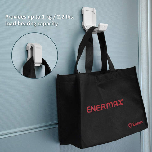 Enermax Magnetic Mounting Headset Holder with Metal Protection Foam, Compatible with All Headphones