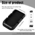 Car Dashboard Cell Phone Holder, Anti-Slip Pad Double-Groove with Number Plate Auto Silicon Tray, Silicone Car Pad Mat for Various Dashboards,Phone GPS Keychains Sunglasses Mat by stymart