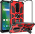 Ailiber for Cricket Influence Phone Case, AT&T Maestro Plus (V350U) Case with Screen Protector, Shockproof Bumper Cover