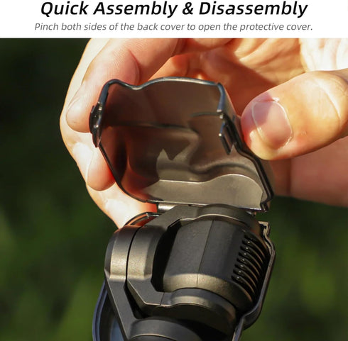 Gimbal Protector for DJI Osmo Pocket 3 Camera, Scratch-Resistant Shell & Lens Cap for Pocket 3