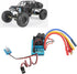 Jauarta 45A 5.8V3A RC ESC Blue Brushless Electronic Speed Controller Waterproof Powerful with BEC T Plug for RC Car