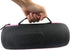 co2CREA Hard Travel Case for JBL Charge 4/5 Waterproof Bluetooth Speaker (Black Case + Pink Zipper)