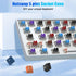 FKZ TESTER68 65% Mechanical Keyboard Kit, Wireless Bluetooth 5.0/2.4G Receiver Modes, Hotswap Switch Socket (White)
