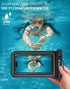 IP68 Waterproof Phone Pouch/Case, Floating Waterproof Case for iPhone 15 14 13 12 Pro Max XS Plus Samsung Galaxy, 2