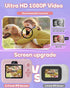 Dylanto Print,1080P 3-12,Portable 3 4 5 6 7 8 9 10 Kids Camera Instant Kids Instant Cameras that Print Photos,Christmas