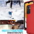 Galaxy A13 (2022) Case, Shockproof Dust/Drop Proof Water-Resistance, 4-Layer Full Body Heavy Duty Protection