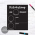 My Baby Bump Pregnancy Timeline Dry Erase Sign - 10" x 12" Black Sign for Monthly Milestone New Mom Photo Prop