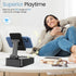 Gifts for Men Foldable Cellphone Stand with Bluetooth Speaker, Wireless Speaker with Phone Holder, Birthday Gift Idea