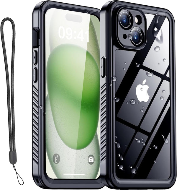 AICase Waterproof Case for iPhone 15 Plus (6.7") with MagSafe, Snowproof, Dustproof, IP68 Certified Protection