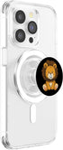 Pacifier Lion Outfit Cool Cartoon Animal with Pacifier for Lion Lovers PopSockets PopGrip for MagSafe