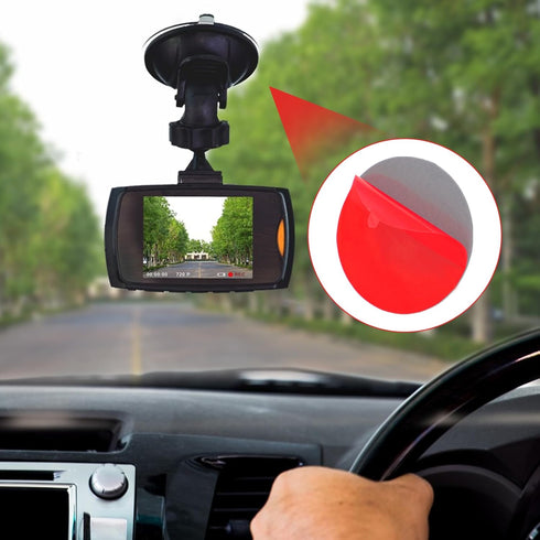 cobee 6 Holders(6 Pcs Double-Sided Adhesive Pads for Dash Cam Mount, Windshield Dash Cam Mounting Tape, Holder Mount