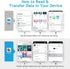 Enbiawit 3 1 in SD Card Reader for iPhone iPad with USB A & Type C SD Memory Card Reader