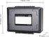 Hard Drive Case for 3.5 inch External HDD, Portable Water-Resistant and Shockproof Storage Bag with Stackable Design