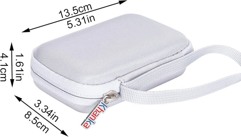 Khanka Hard Travel Case for Anker 621 622 633 Magnetic Battery, 5000mAh 10000mAh Charger, Case Only