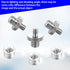 Xelsluthe 6 1/4 Inch 3/8 Inch 3/8 1/4 Pcs Tripod Adapter, to Tripod Adapter with to Mount Screws for Camera Monopod