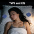 TAZATA 100 30H Pillow Speaker for Sleeping, Flat Ultra Thin Bluetooth Speaker Under Pillow with White Noise Sounds