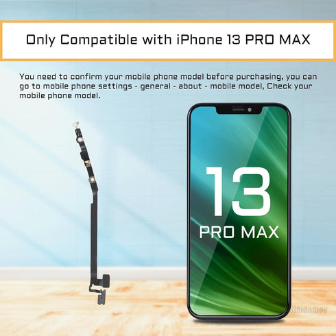 for iPhone 13 PRO MAX Bluetooth Antenna Flex Cable Replacement, 13 PROMAX Connection Cable Part with Repair Tool