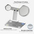EWA 2 in 1 Magsafe Charger Stand - Aluminum Alloy Cell Phone Stand Holder for iPhone 15/14/13/12 and Apple Watch
