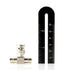 THE CIMPLE CO BNC T Adapter - T-Shaped Coax Splitter, 1 Male to 2 Female Ports - 4 Pack
