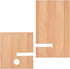 Japanese Style Mobile Stand, Bamboo Wood Cellphone Holder Desktop Organizer Charging Station for All Smartphones Tablets