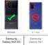 Osophter for Galaxy A42 5G Case, Samsung M42 5G Shock-Absorption Flexible TPU Rubber Protective Cover (Navy Blue)