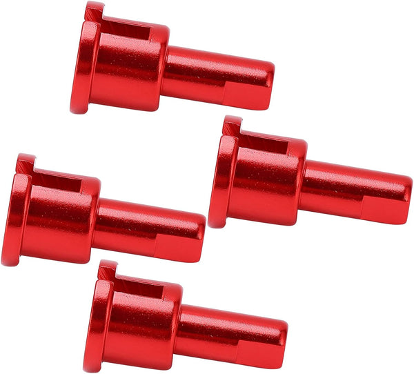 RiToEasysports 4pcs 1/18 RC Differential Cup, Wear Resistant Aluminum Alloy Connectors Improved Design for Scale