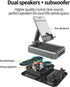 Jteman Wireless Bluetooth Speaker Tablet Stand, Adjustable with Bluetooth Speakers, Gifts for Women Men