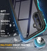 Waterproof Case for Samsung Galaxy A15 5G, Built-in Screen Protector, 360° Full Body Shockproof Heavy Duty Case, Teal