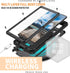 Samsung Galaxy S22 Ultra 5G Case, Heavy Duty Aluminum Metal Gorilla Glass Waterproof Shockproof Protector Cover