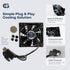Coolerguys Single USB Fan for PlayStation, Xbox, Receivers, Roku - 80mm