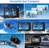 Dragon Touch 4K Action Camera, 20MP Vision 3 Underwater Waterproof Camera with 170° Wide Angle & Remote
