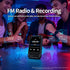 Resvocal MP3 MP3 512GB Player with Bluetooth,Mini Player with Speaker,Built-in Micro SD Card Slot,Portable Music Player