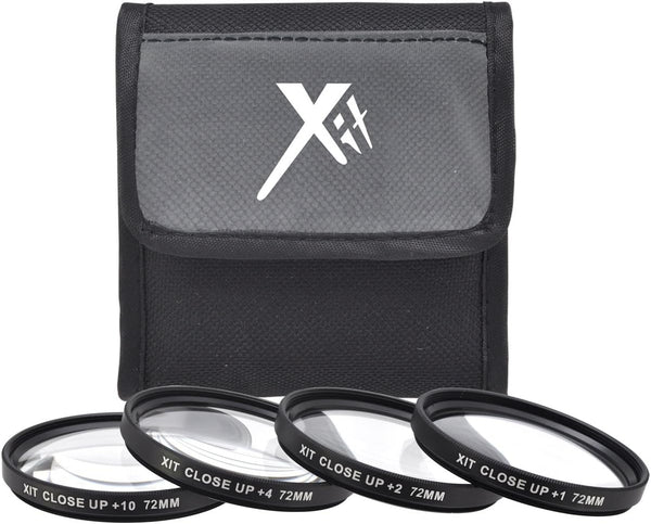 Xit XT72CU72 4-Piece Camera Lens Effects Filters