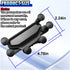 GAOLAOSY Car Air Vent Phone Holder, Anti-Shake & Anti-Slip Navigation Phone Holder with Hawk's Beak Clip, Adjustable