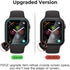 pzoz Compatible Apple Watch Series SE2/6/5/4/SE 40mm Case with Screen Protector, Slim Guard Matte Hard Cover