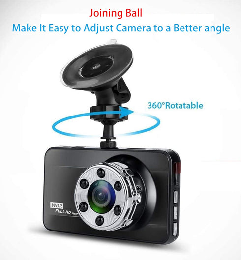 Glucrean 2 Dash Cam Mount Compatible with ORSKEY/BOOGIIO/Apexcam/Ajvvf Dashcam, Suction Cup Mount Easy to Install