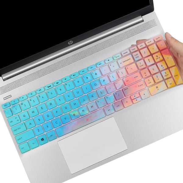 Keyboard Cover for 15.6 17.3 HP Laptop Models 15-dy, 15-dw/da/db/ef, 17-by/ca, 15-dy5033dx, 15-dy5073dx, 15-dy2073dx