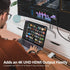 SIIG USB-C Hub with 4K 30hz HDMI, 85W Laptop Charging, 3X USB 3.1 Gen 1 Type A Ports