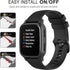 Band for Garmin Venu Sq 2/Music, Soft Silicone Replacement Watch Band for Garmin Venu 2 Plus (No Tracker)