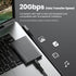 Fasgear 6ft USB C 3.2 Gen 2x2 Cable: 20Gbps, 4K Video, 100W Charging, 90° Type C for MacBook Pro, iPad Pro, Galaxy S21.