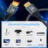 8K 4K 10FT 2 Pack, 2.1 8K@60Hz, 4K@120Hz 144Hz 48Gbps TV/PS5/HDTV/Blu-ray Thsucords HDMI Cable High Speed Braided HDMI
